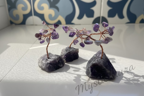 Arbre de Vie en Améthyste et Cuivre – Protection, Sérénité et Éveil spirituel